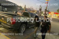 Policía arresta a individuo con cuchillo en Monclova