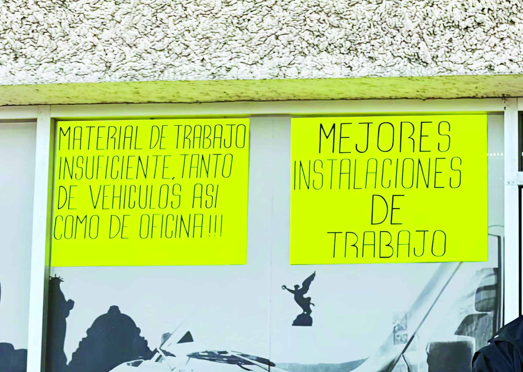 Trabajadores de Correos México en Saltillo exigen mejoras laborales