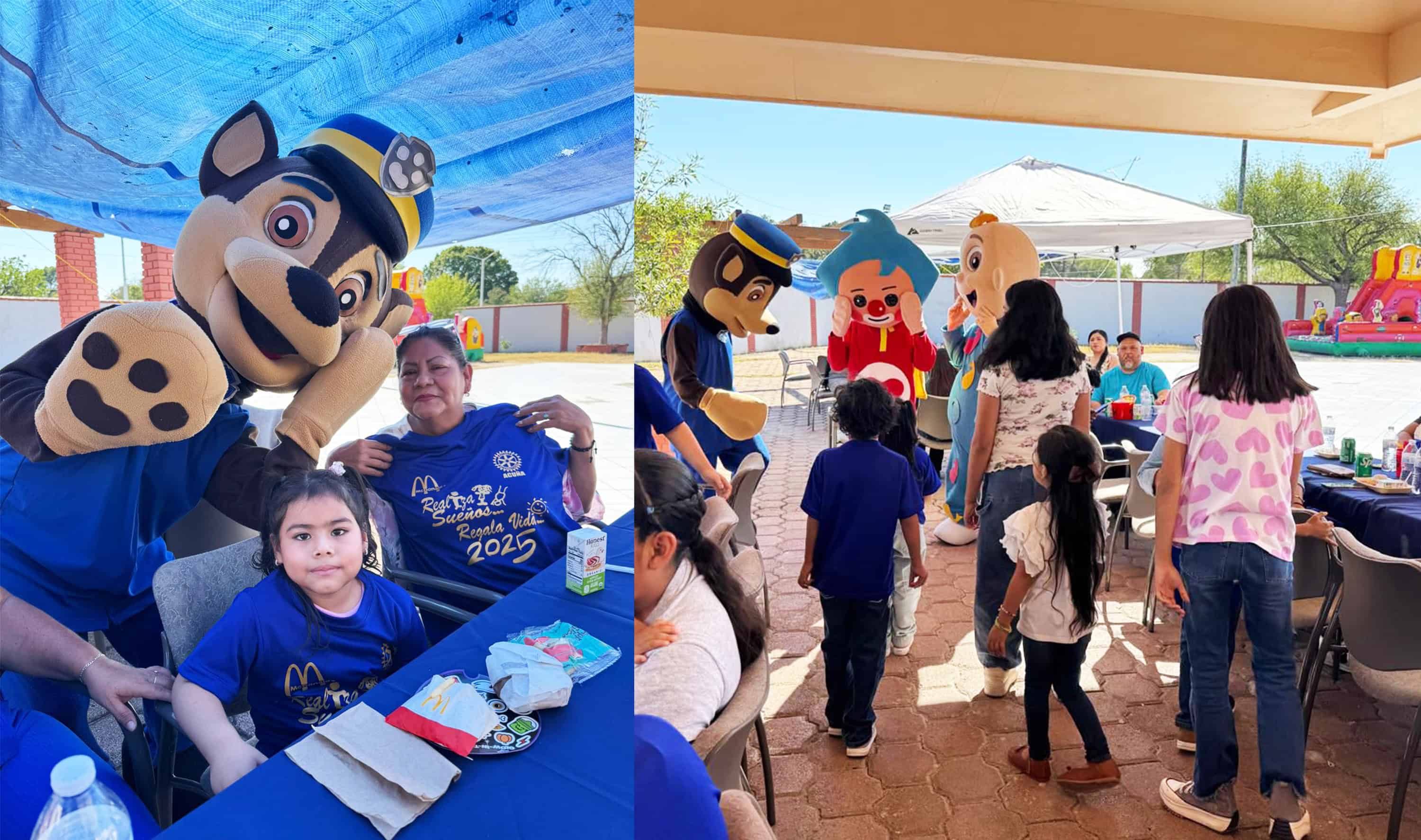 Club Rotario de Ciudad Acuña comparte una tarde especial con niños con condiciones especiales
