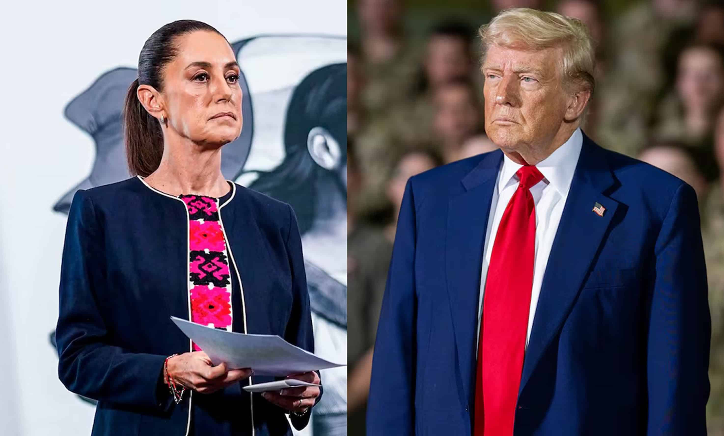 Sheinbaum y Trump acuerdan prórroga postergan aranceles una semana más