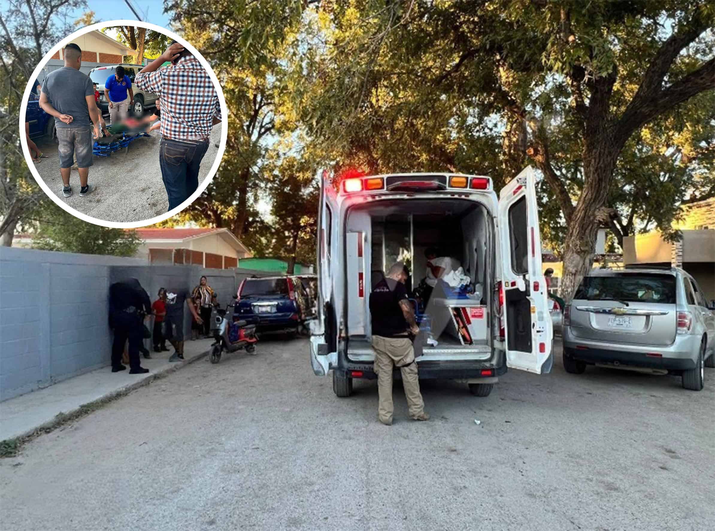 Menor resulta lesionado tras ser atropellado por motocicleta eléctrica en Nava