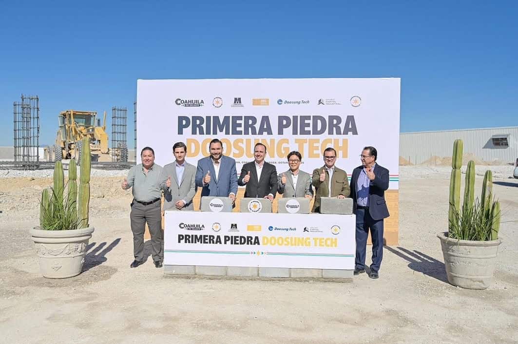 Doosung Tech inicia operaciones en Monclova con gran inversión