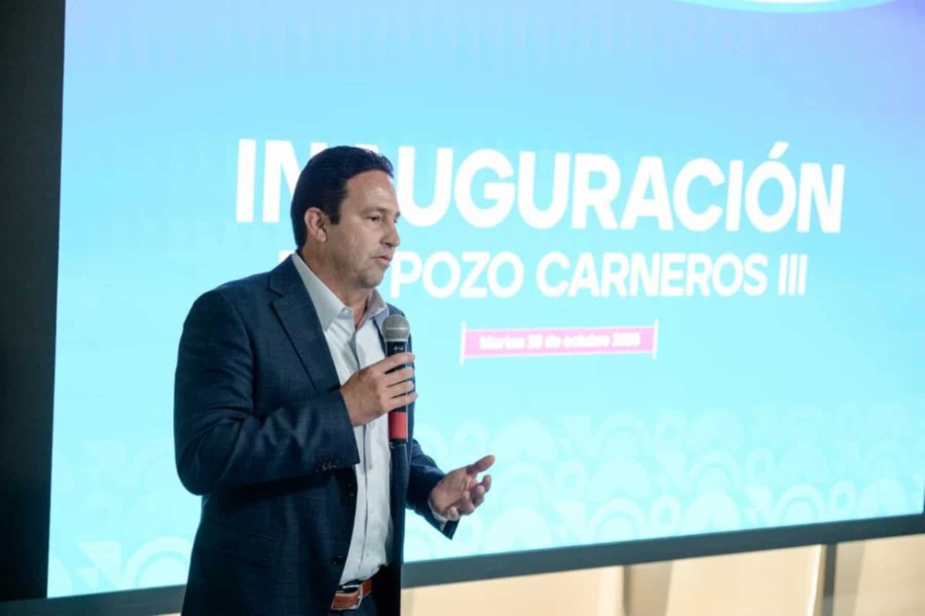 Inaugurado el Pozo Carneros III en Saltillo para mejorar el abastecimiento de agua