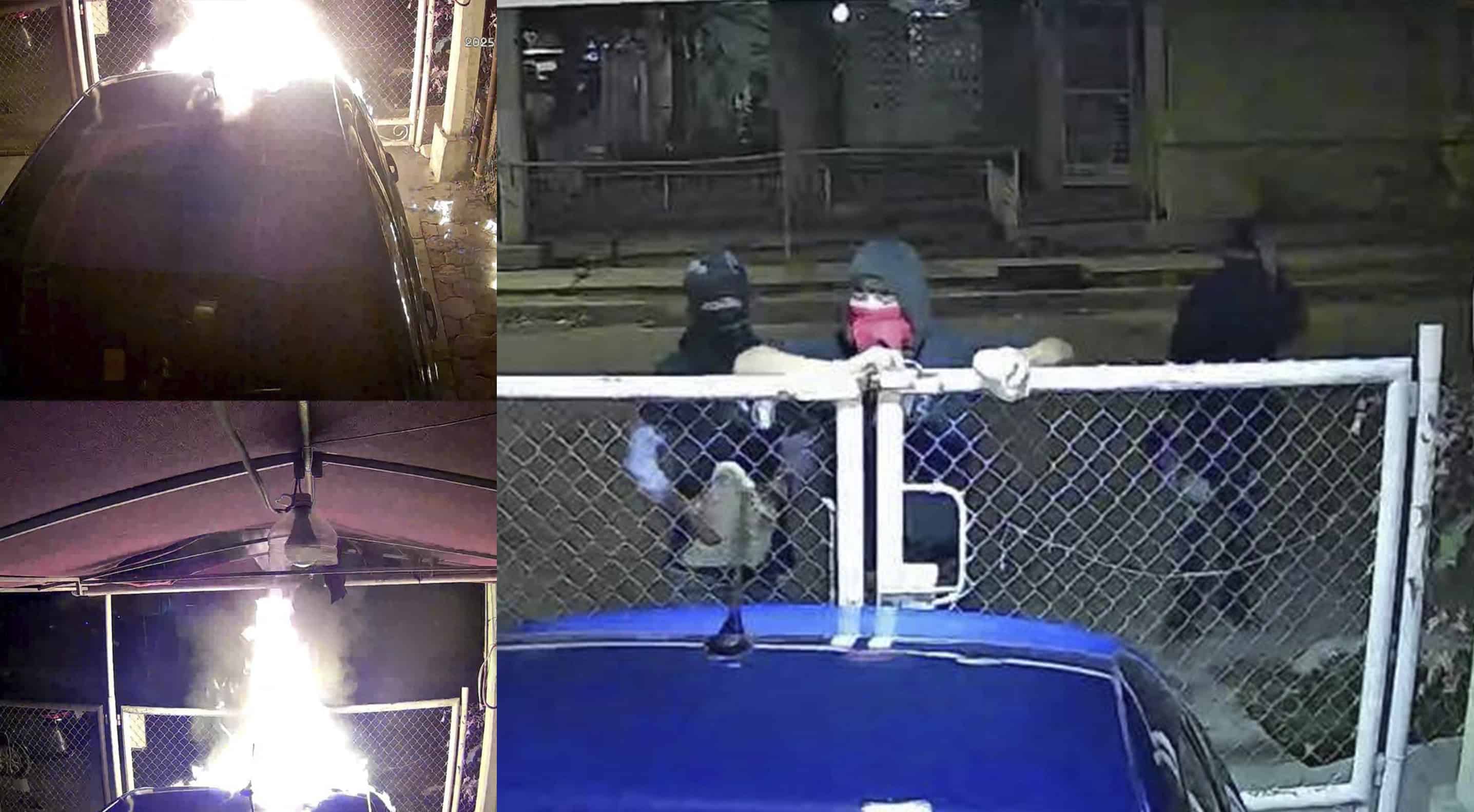 Detienen a dos menores por incendio intencional y posesión de drogas en Nava