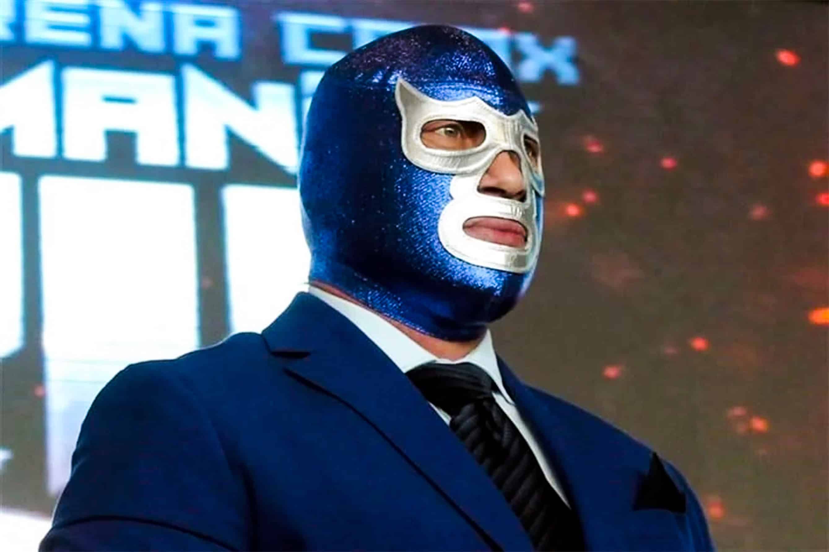 Blue Demon Jr. sufre accidente automovilístico y permanece en terapia intensiva