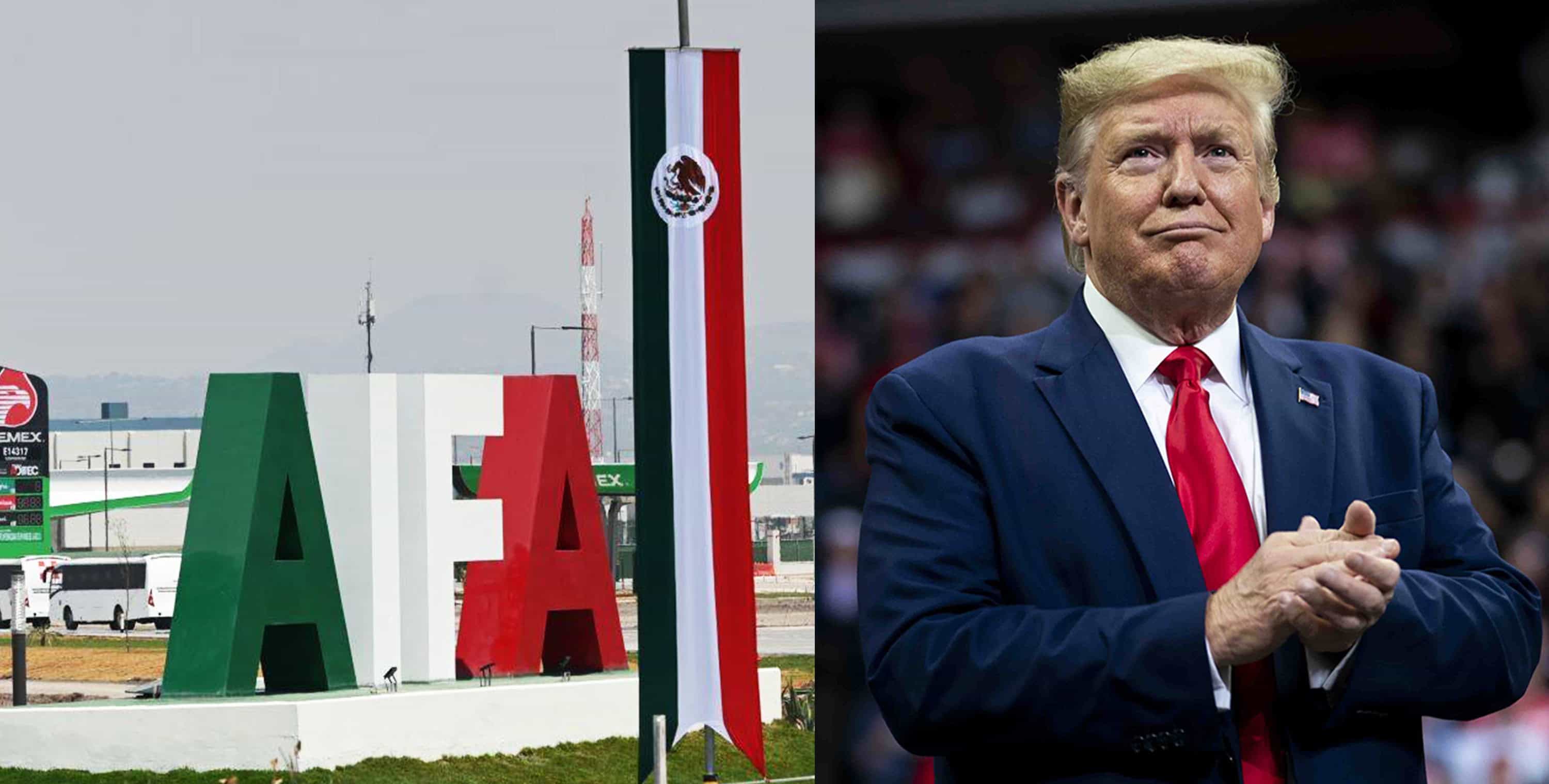 Gobierno de Trump suspende 13 rutas del AIFA hacia Estados Unidos por incumplimiento de acuerdos