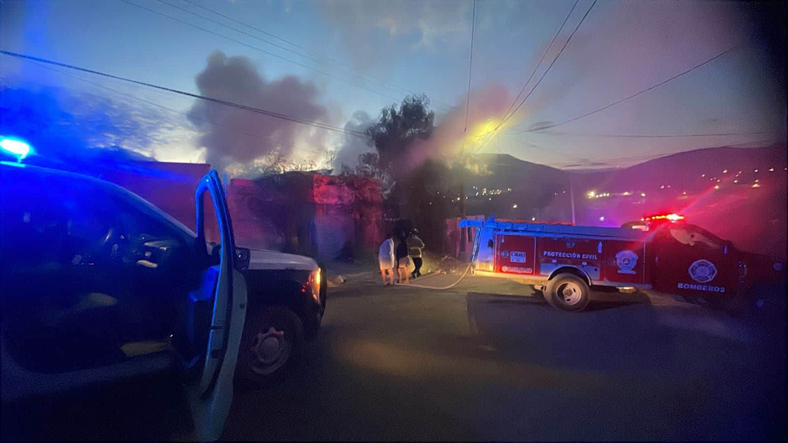 Arde vivienda en  la Buenos Aires por corto circuito