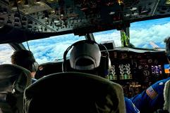 Cazahuracanes documentan valentía en Huracán Melissa