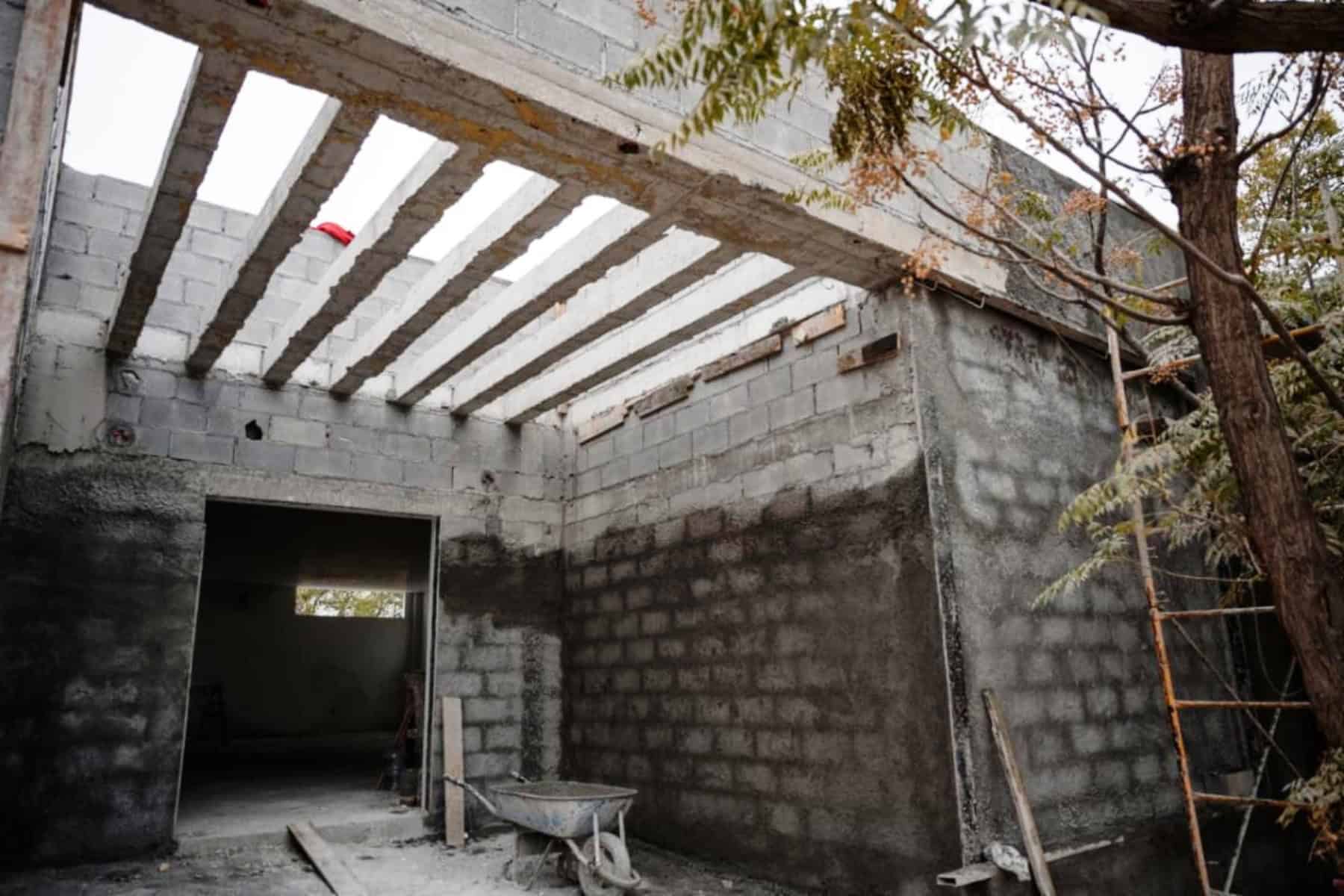 Construcción del Centro Comunitario en Saltillo registra 50% de avance