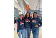 Itzamara Ceniceros, Mariel Sandoval y Antonieta Ramón vivirán experiencia académica y cultural en Murcia