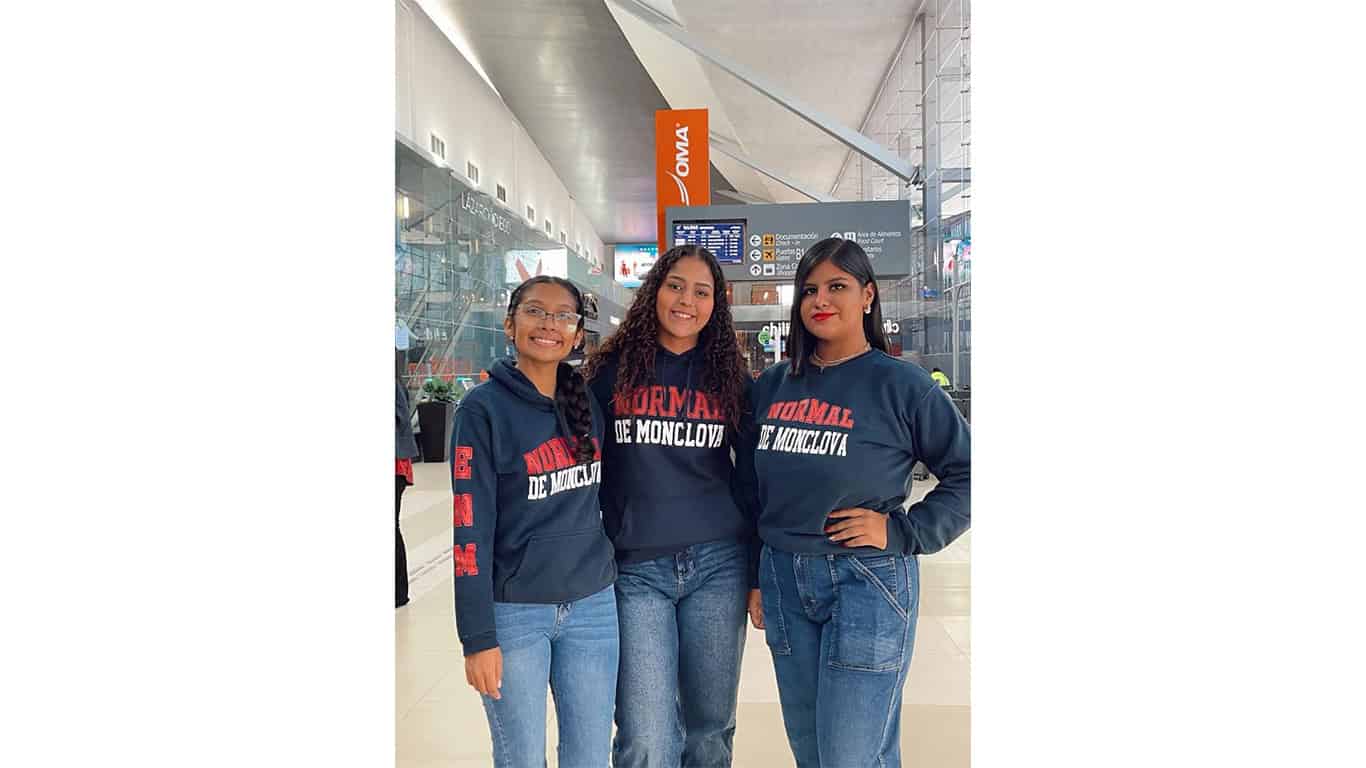 Itzamara Ceniceros, Mariel Sandoval y Antonieta Ramón vivirán experiencia académica y cultural en Murcia