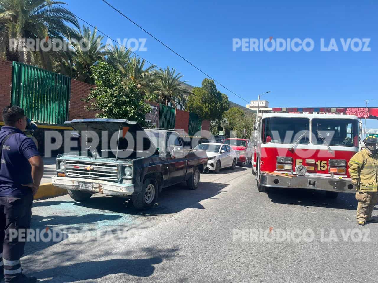 Conato de incendio en bulevar Harold R. Pape alerta a autoridades