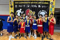 Gimnasio Marsopa Castro brilla en el Campeonato Estatal de Clubes de Boxeo