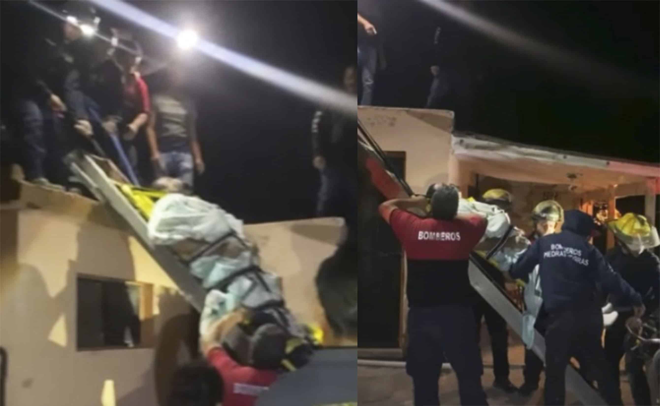 Hombre se desvanece en el techo de su vivienda en la colonia Morelos