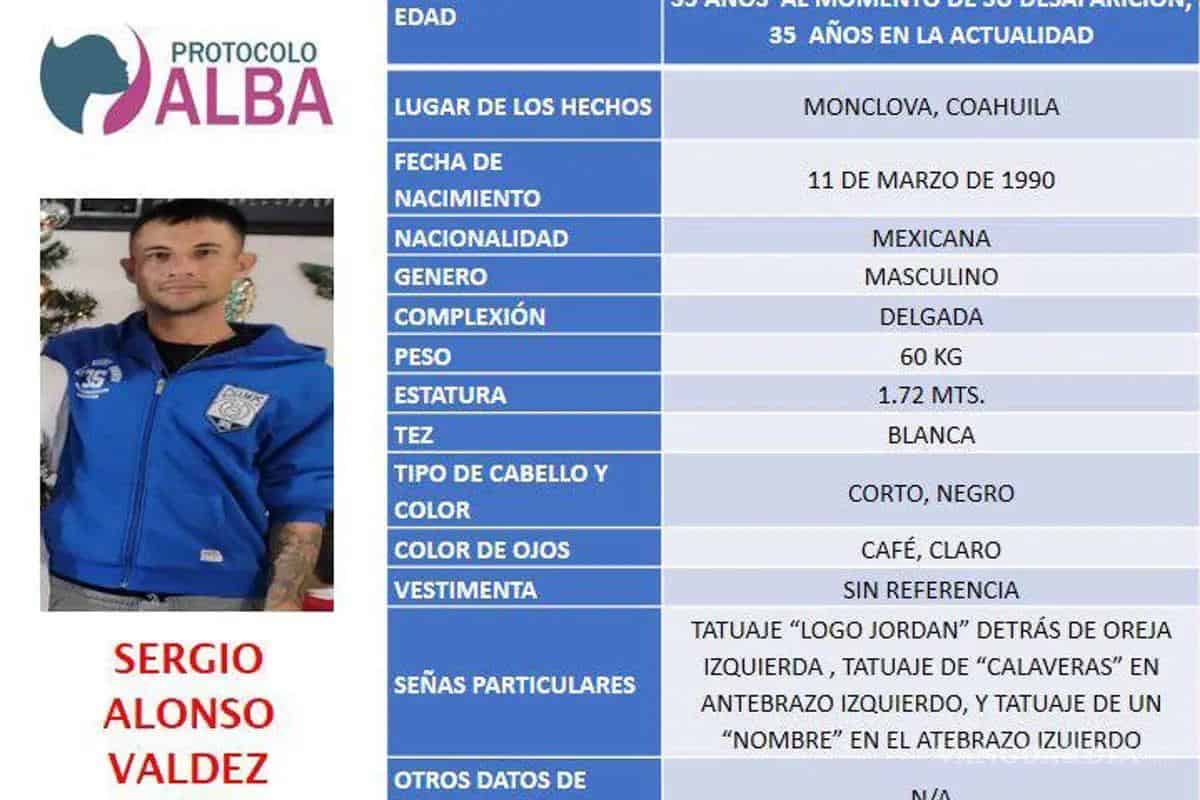 Encuentran sin vida a Sergio Alonso en Nuevo León