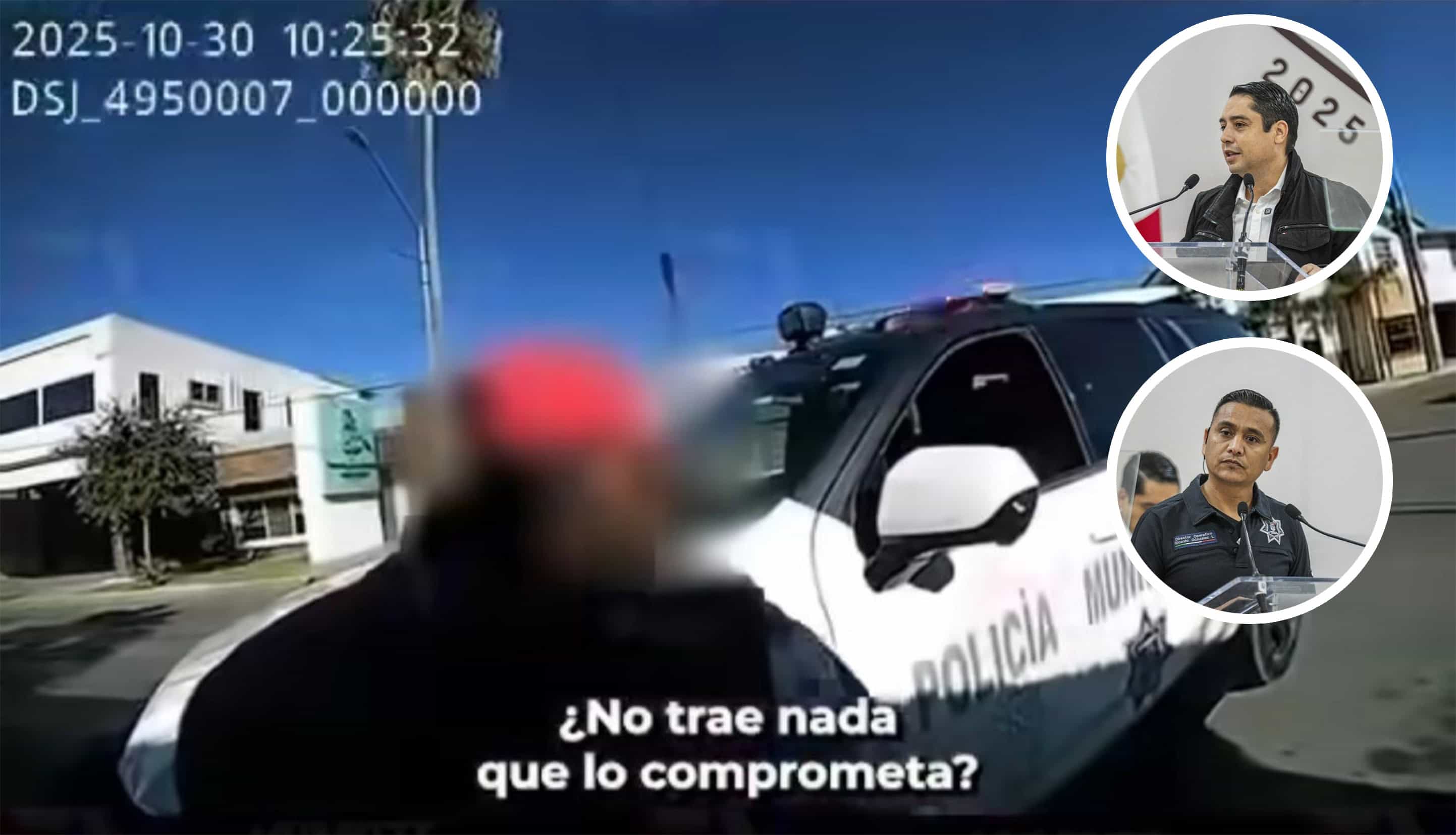 Difunden video editado para justificar detención de ciclista en Piedras Negras