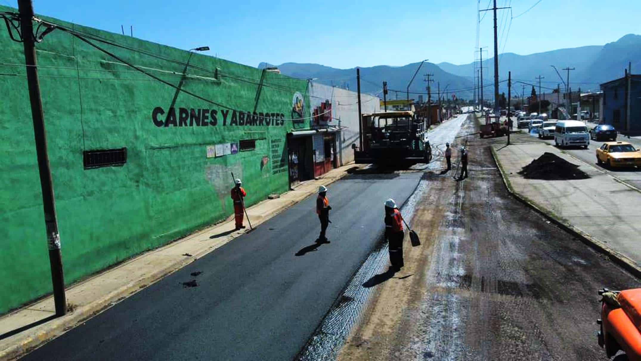 Avanza al 50% repavimentación del bulevar Francisco I. Madero en Saltillo