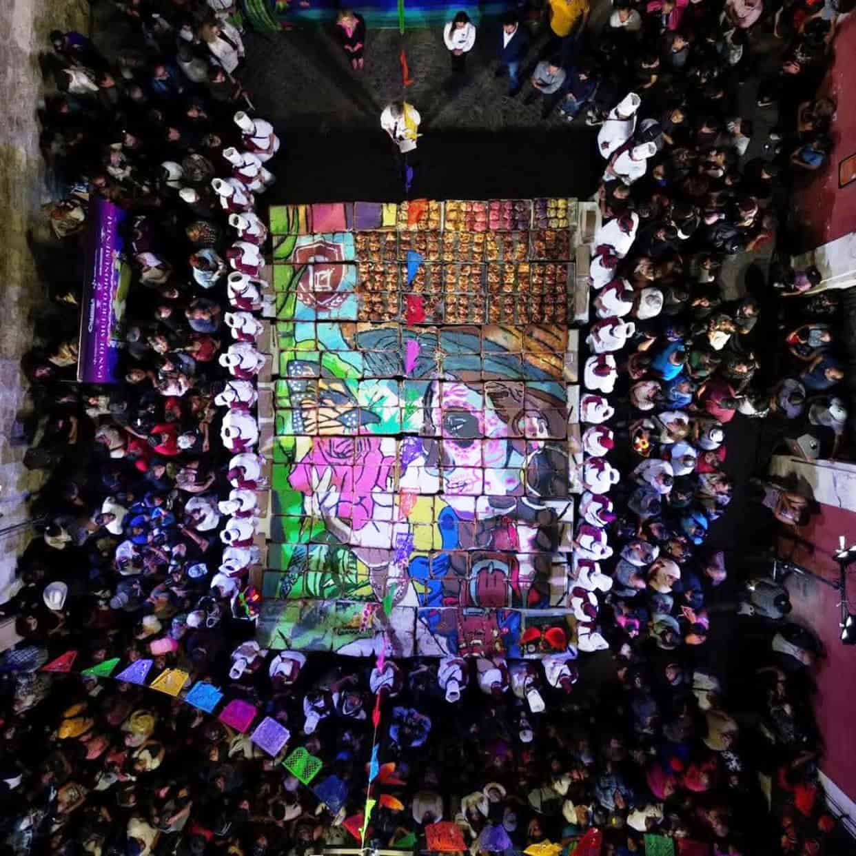 Pan de Muerto Monumental en Festival Ánimas del Desierto 2025 de Saltillo