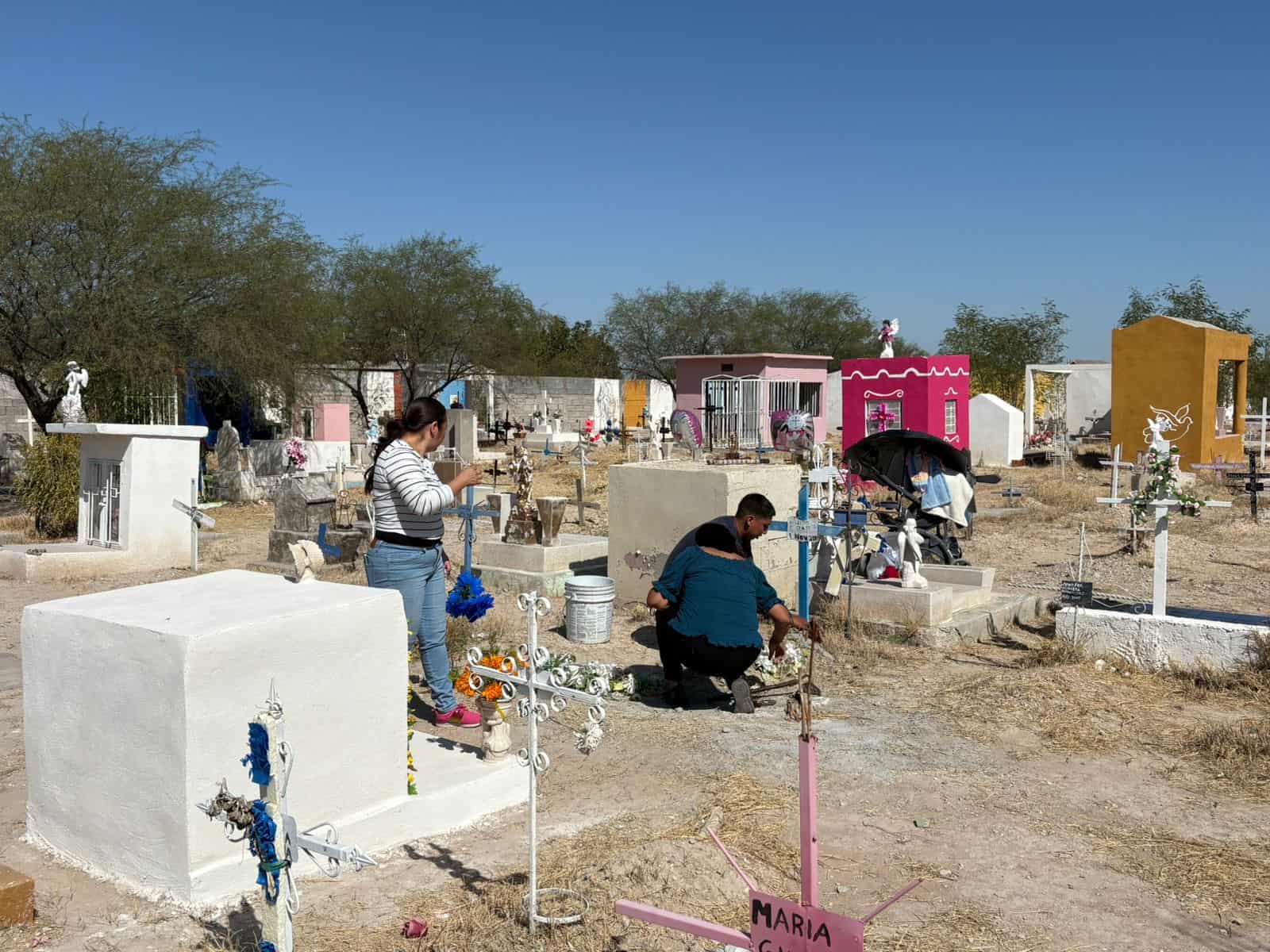 Inicia recolección de basura en panteón Dolores de Frontera