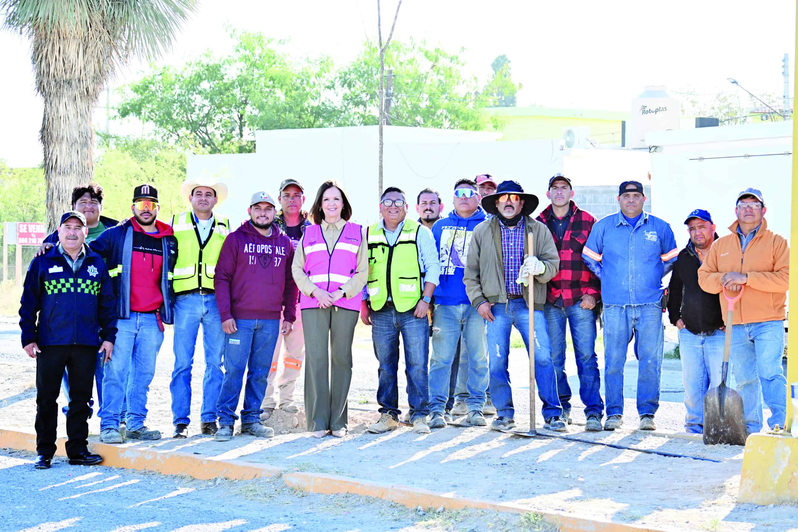 Avanzan Obras de Mejoramiento Urbano en Colonia Héroe de Nacozari
