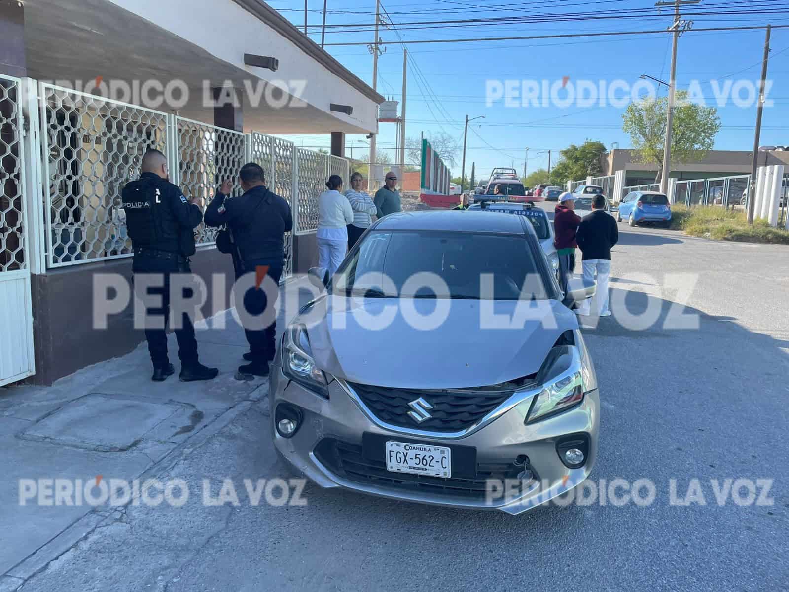 Choque entre Ford Focus y Suzuki Baleno en Monclova