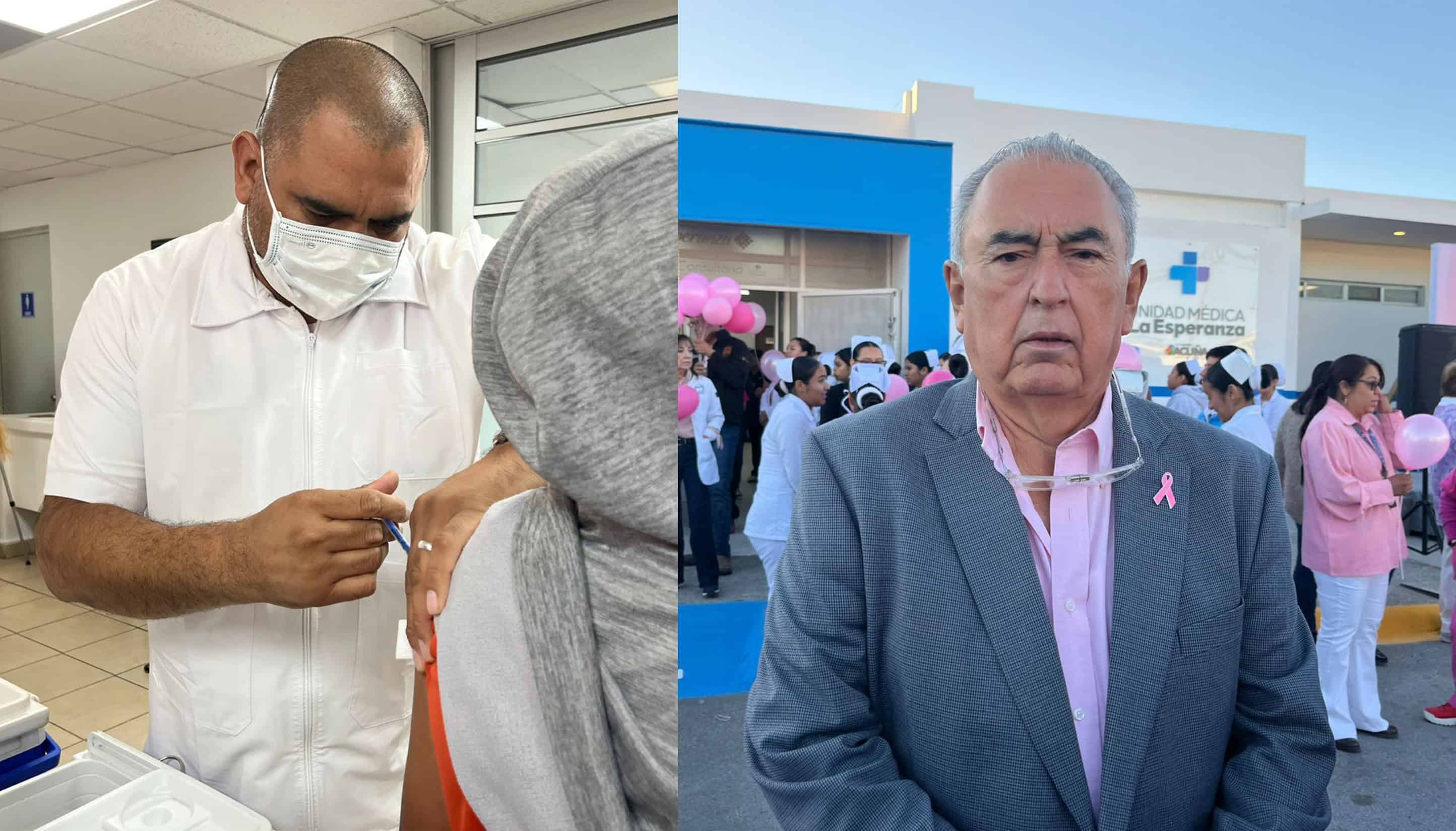 Autoridades de salud exhortan a vacunarse contra la influenza en Ciudad Acuña