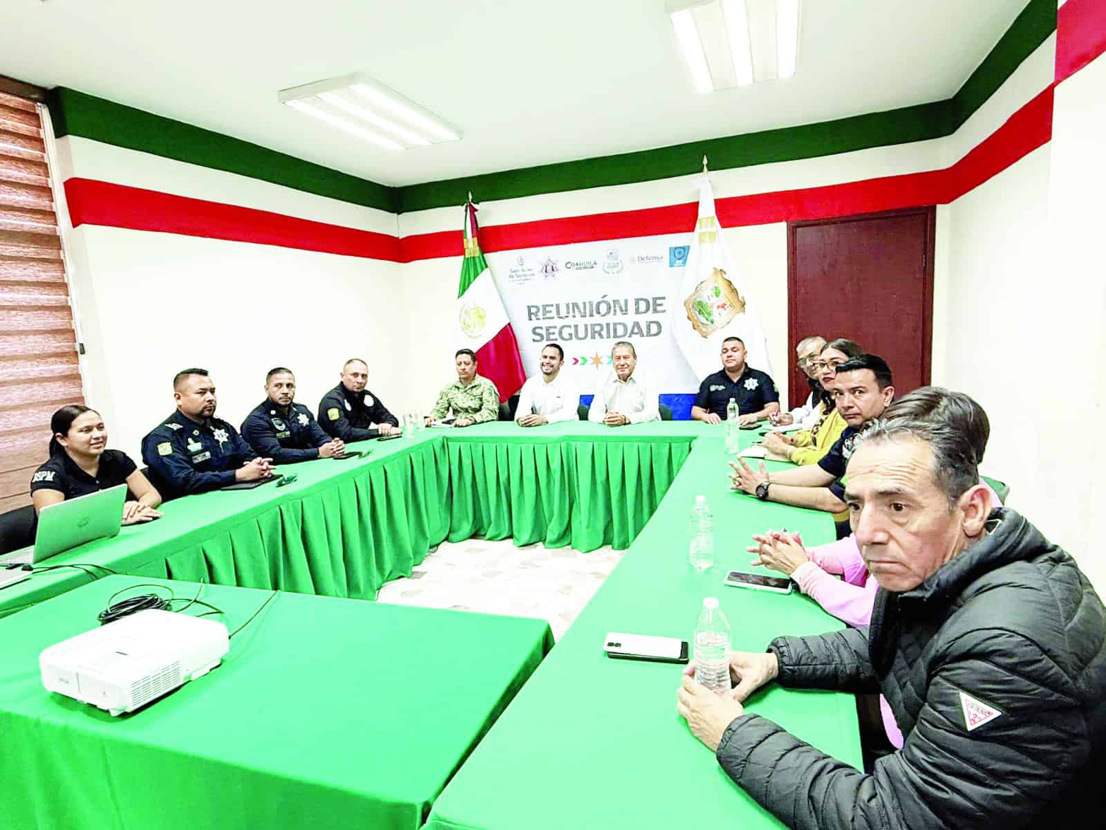 Coordinación efectiva entre autoridades de seguridad en Nueva Rosita