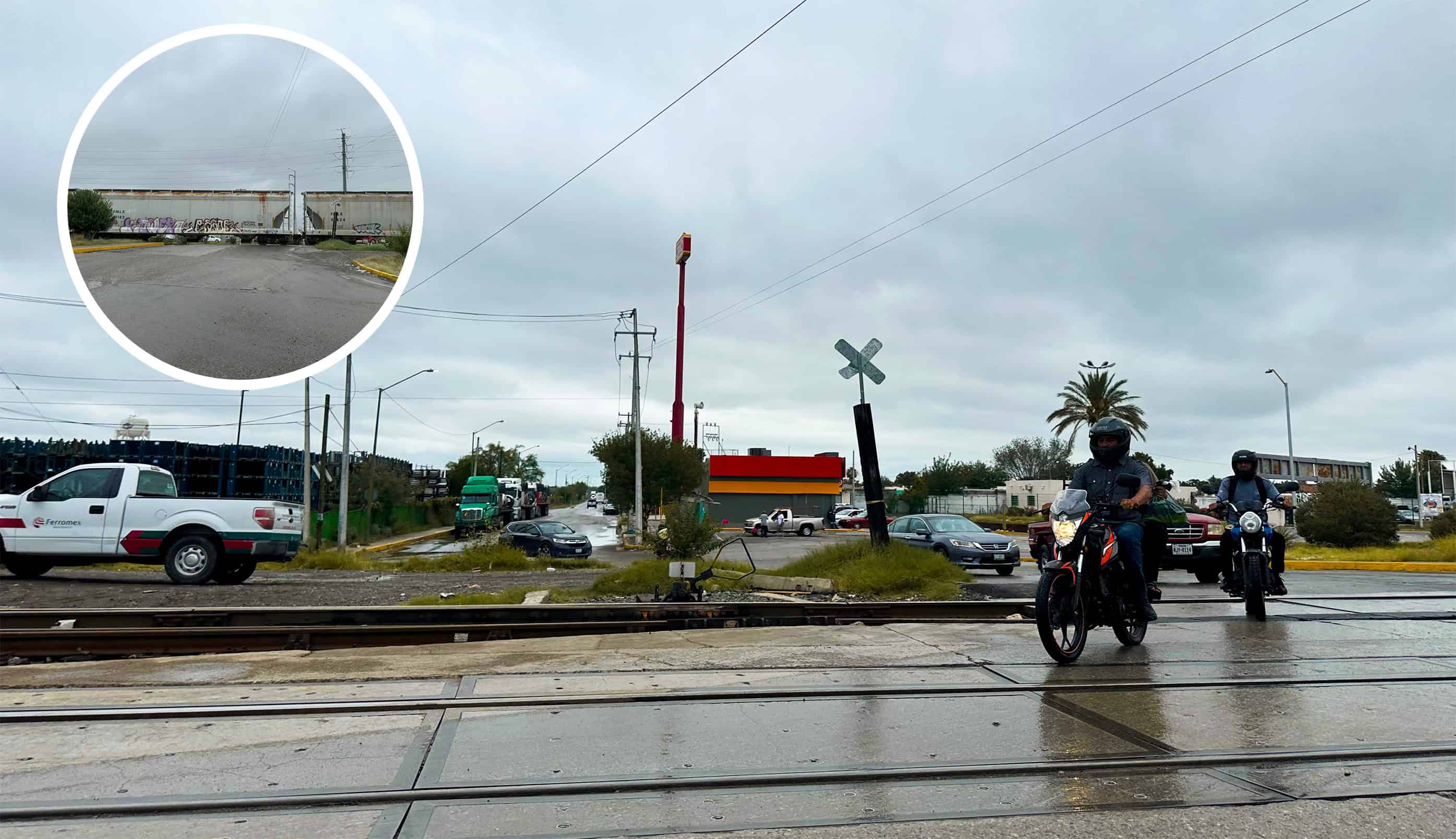 Oculta el municipio estudios del muro de Ferromex en zona de riesgo