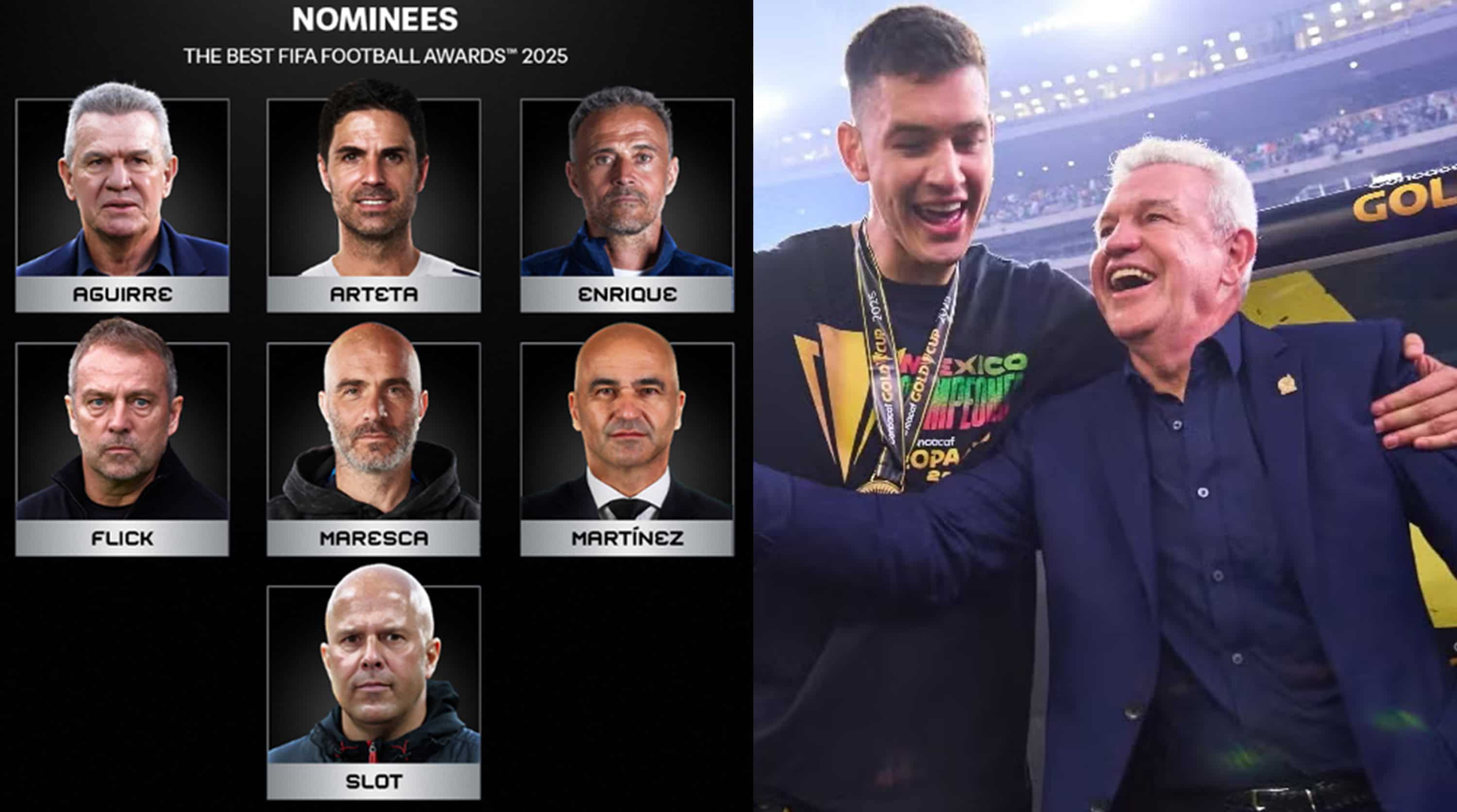 Javier Aguirre, nominado al premio The Best 2025 como mejor entrenador de la FIFA