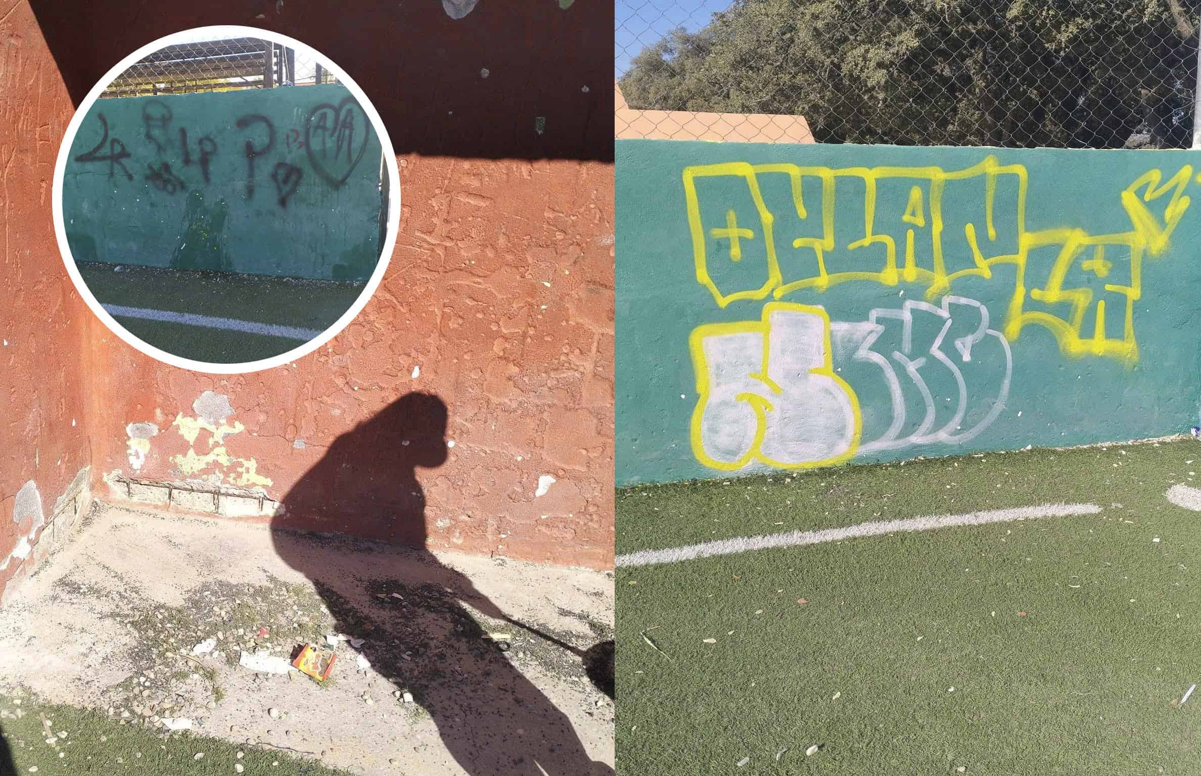 Denuncian deterioro y vandalismo en la cancha de la colonia Bosques de Río Escondido