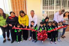 Entregan nueva aula en jardín de niños de Morelos dentro del programa Mejora tu Escuela