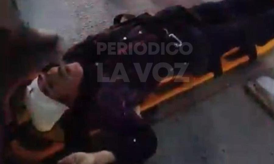 Adulto mayor sufre accidente al caer a un arroyo en la colonia Comercial