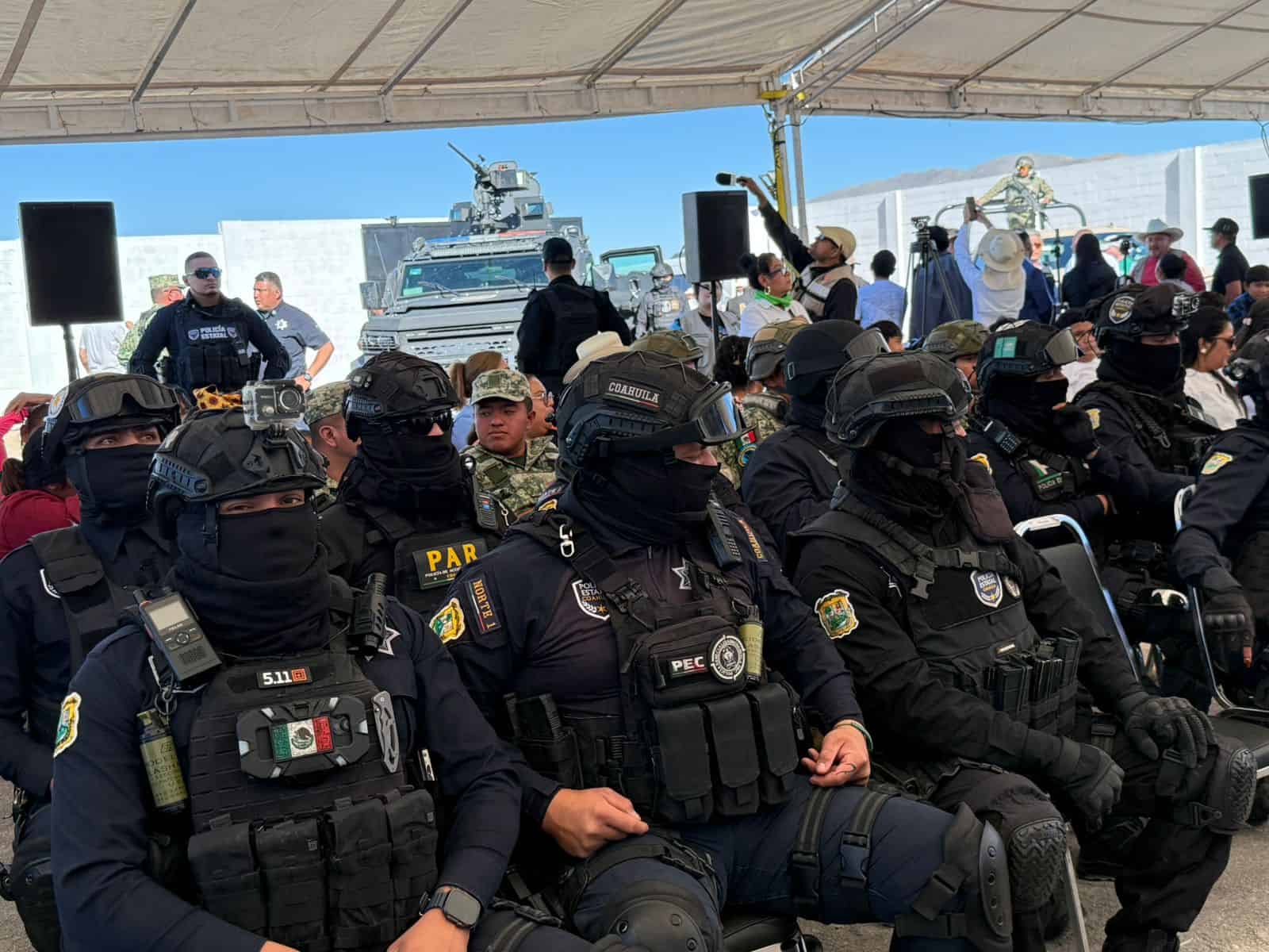 Inauguración de Cuarteles Militares y Estatales en Coahuila
