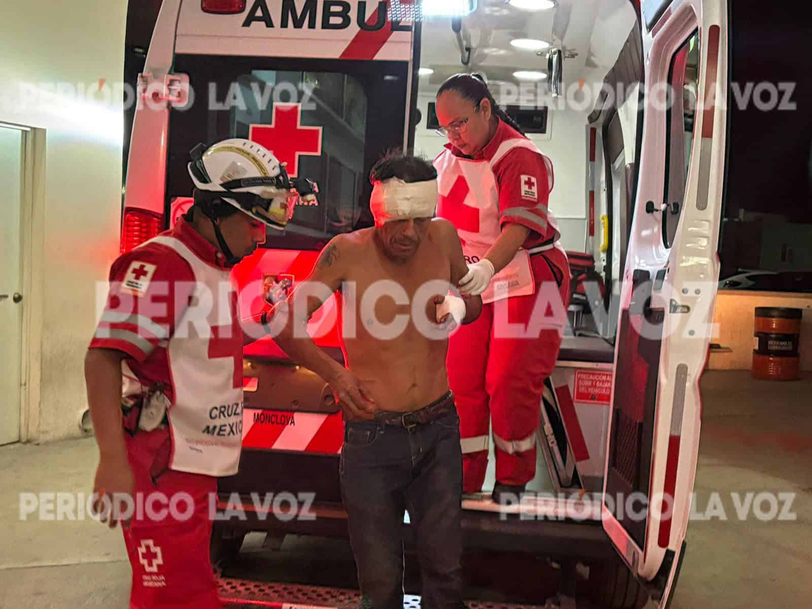 Ataque con machete en Monclova deja a hombre herido