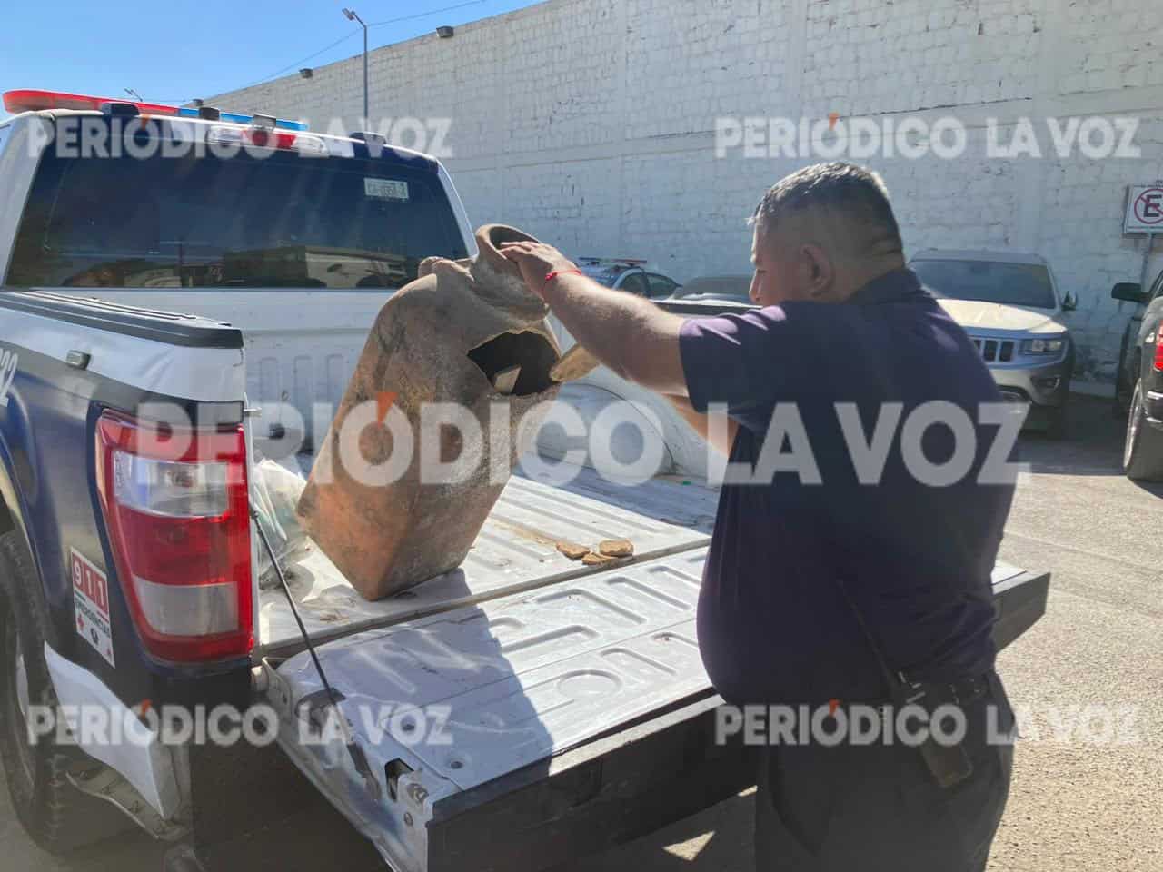Detenido ladrón por intento de robo de macetero en Monclova