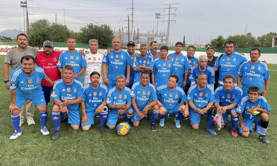 Colonia Borja busca bicampeonato en la Liga de Fútbol Master-Oro