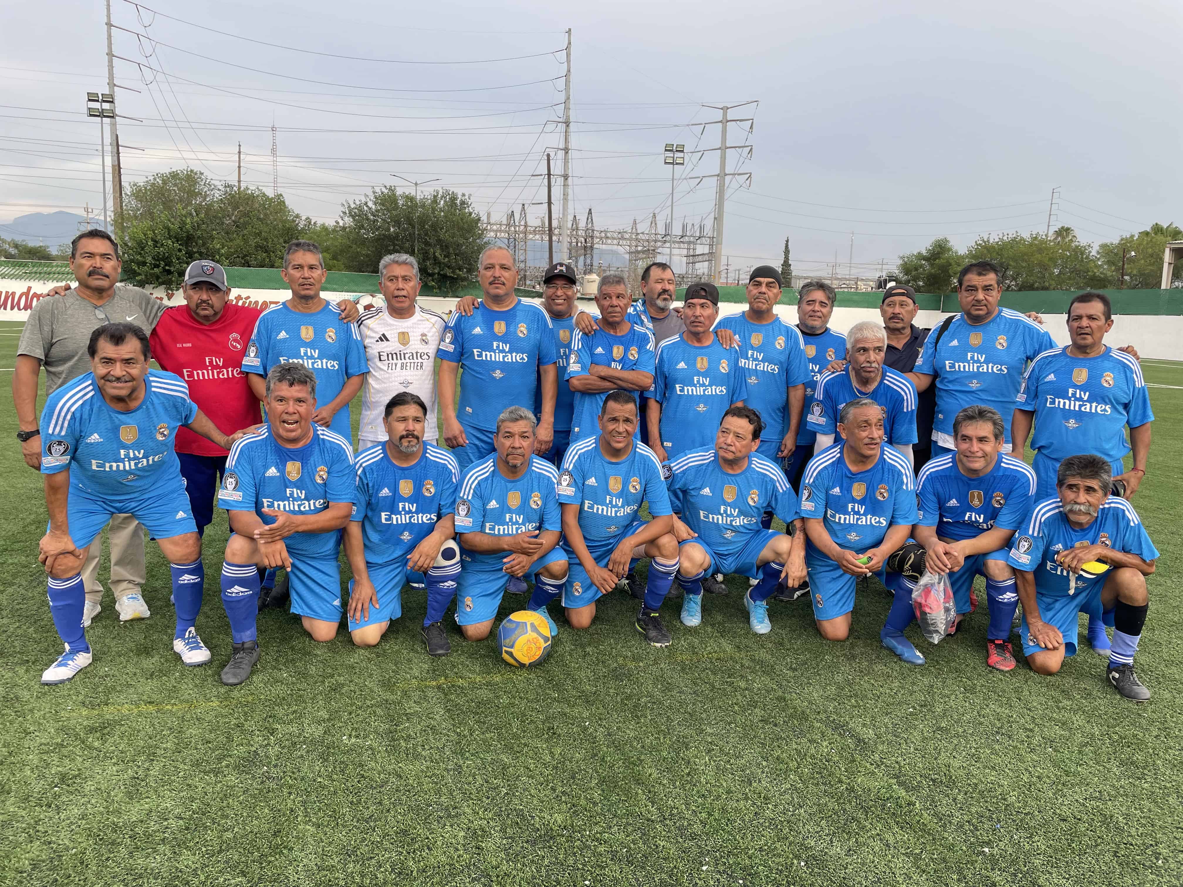 Colonia Borja busca bicampeonato en la Liga de Fútbol Master-Oro