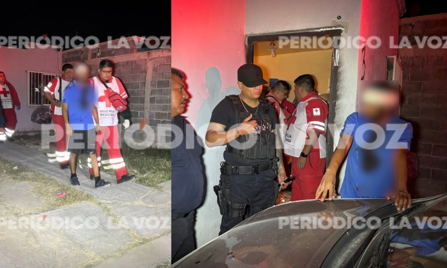 Defiende su casa y se la ‘parten’… ¡Con un block!