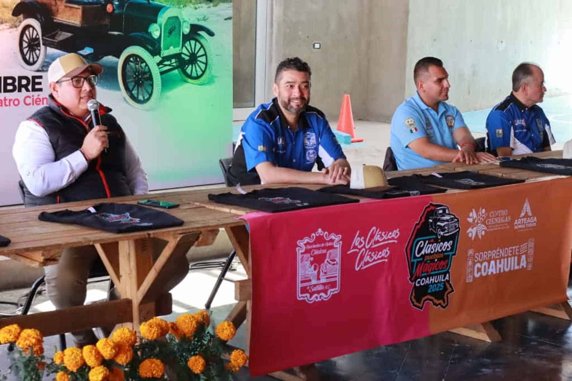 Rodada de Autos Antiguos Clásicos Pueblos Mágicos Coahuila 2025 Invita a Disfrutar de la Historia Sobre Ruedas