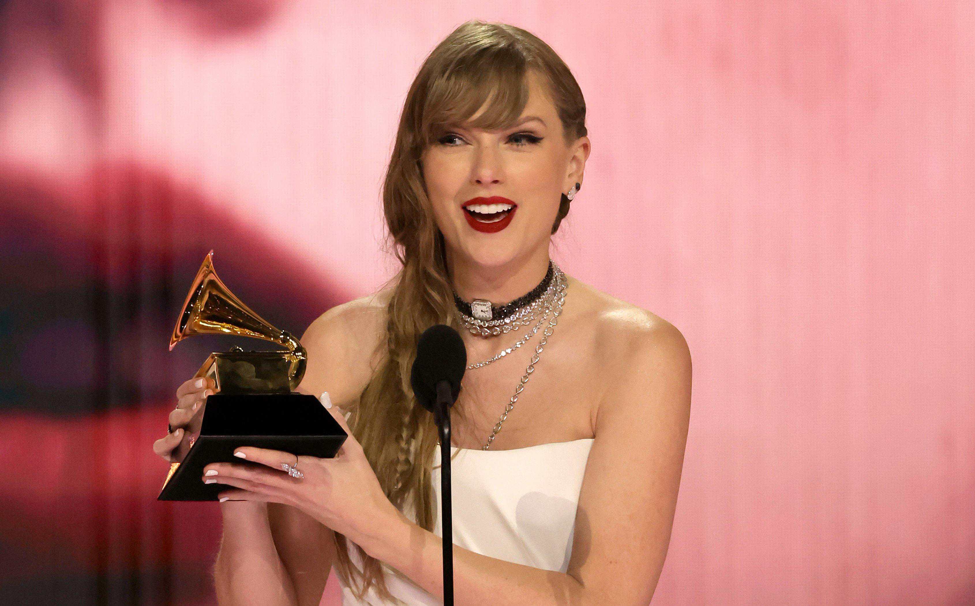 Ausencia de Taylor Swift en lista de Grammy 2026 sorprende a fans