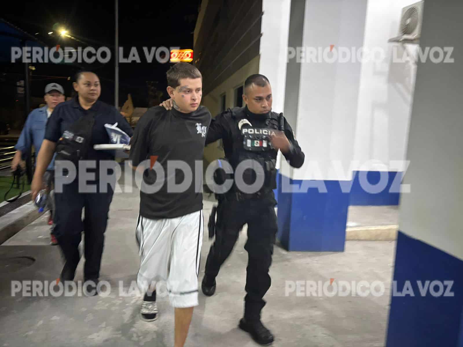 Armaba escandalo  con motocicleta por lesión en pie, no pudo correr