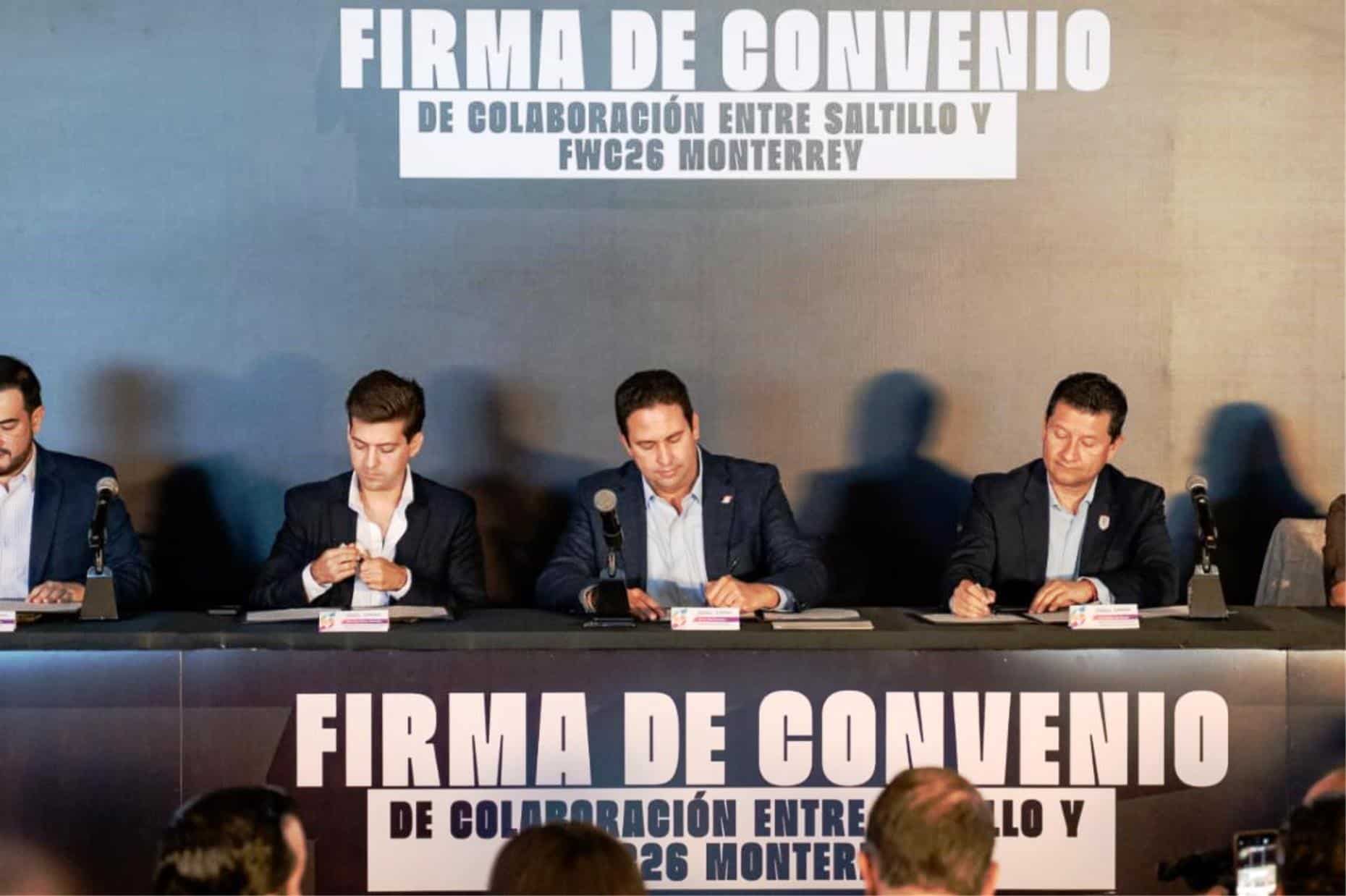 FWC26 Monterrey y Saltillo se unen para evento futbolístico internacional