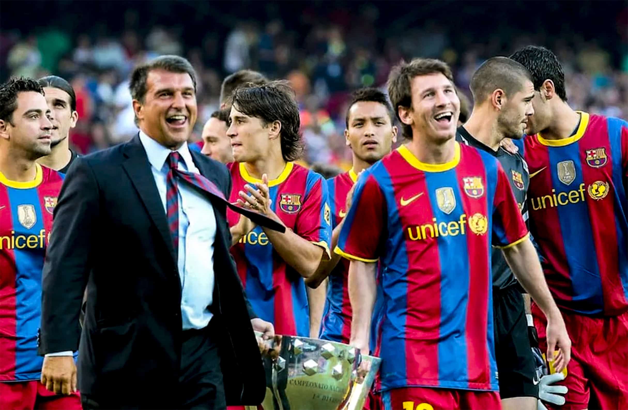 Joan Laporta quiere reabrir el Camp Nou con un homenaje a Lionel Messi