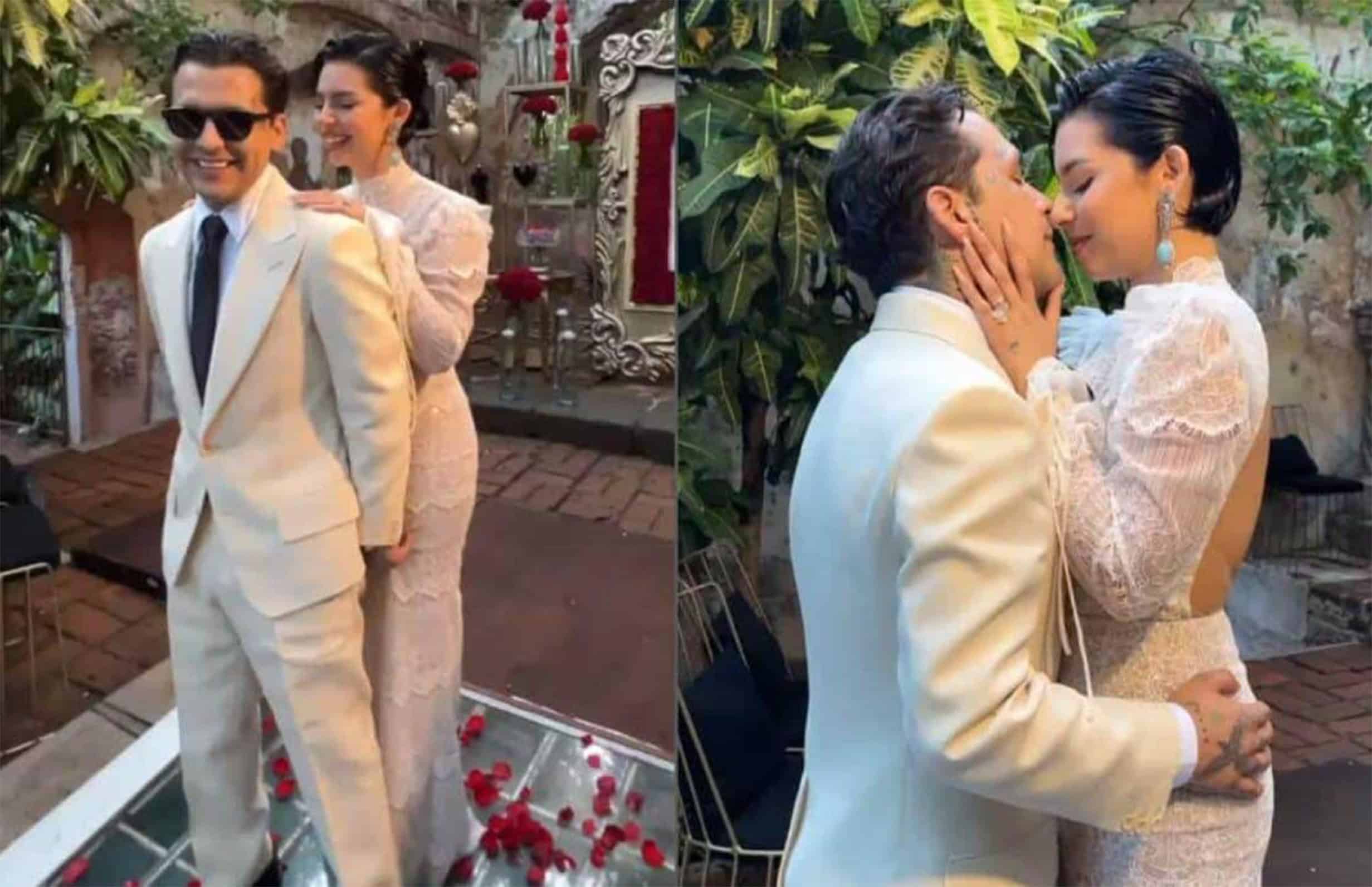 Ángela Aguilar anuncia boda religiosa con Christian Nodal en mayo y las redes estallan en burlas