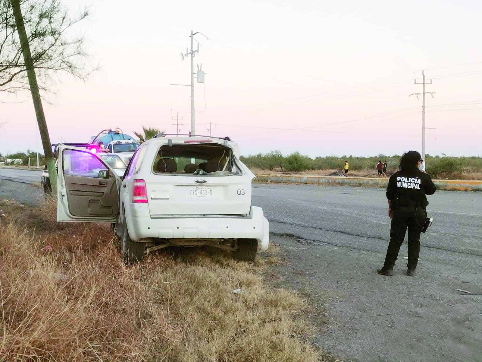 Accidente Vehicular en Tramo Múzquiz-Palaú Deja Daños Materiales