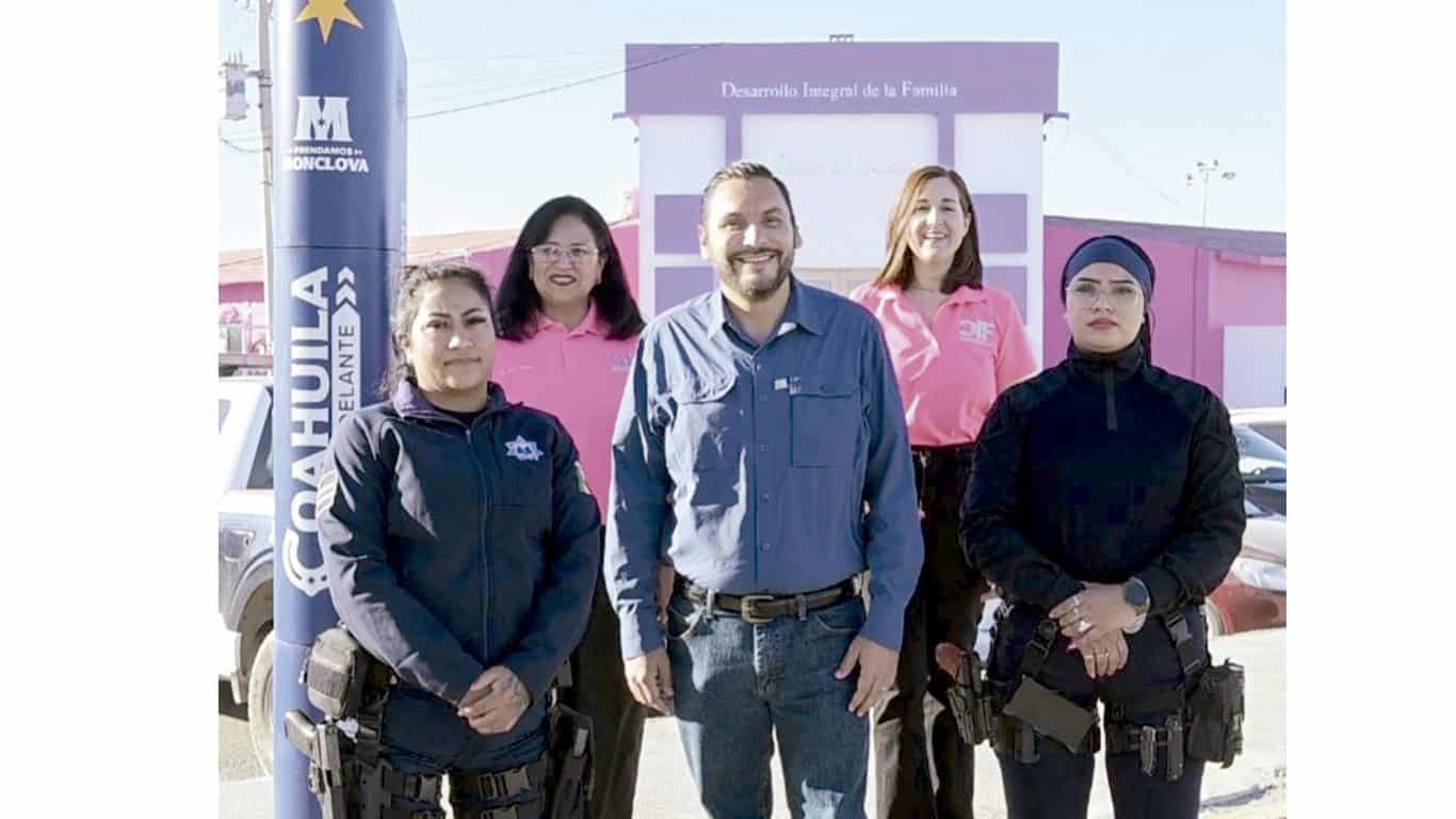 Monclova Refuerza Prevención de Violencia con Puntos Violeta