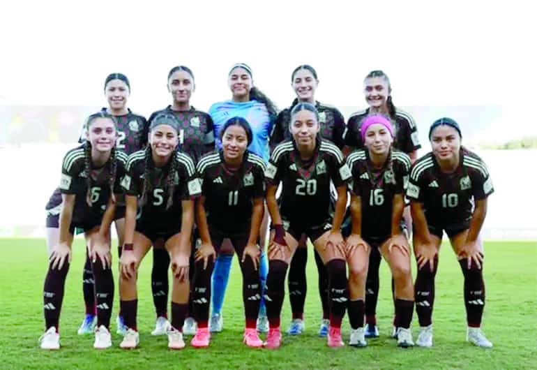 México se impone a Brasil en tanda de penales por tercer lugar del Mundial femenil Sub-17