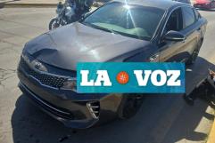 Accidente por choque por alcance en Monclova causa daños materiales