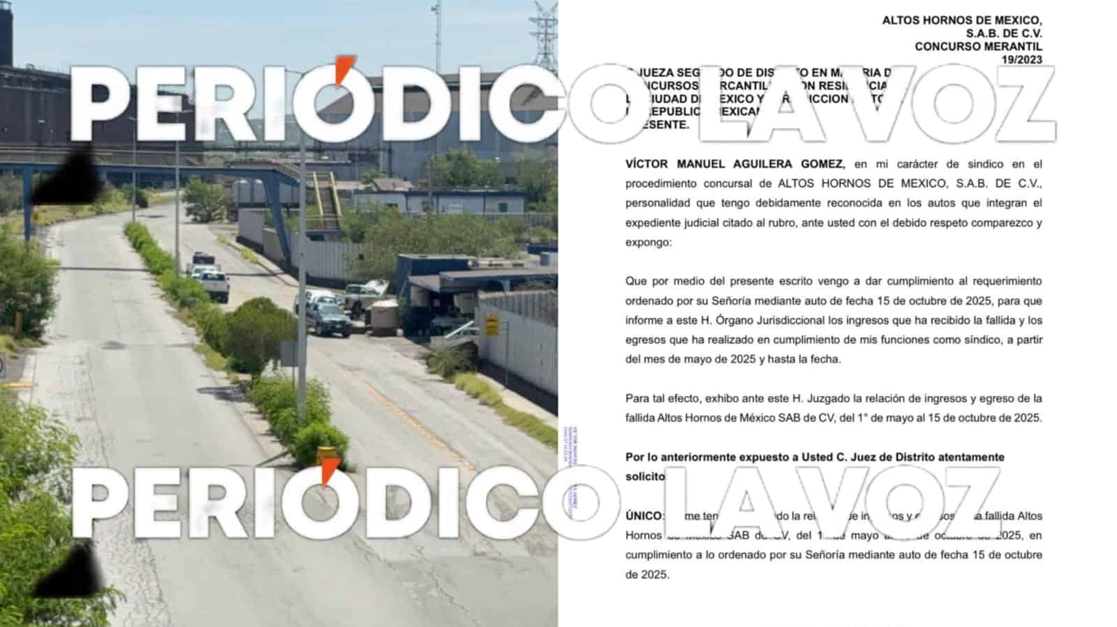 AHMSA reporta ingresos de 64 millones de pesos a pesar de su quiebra