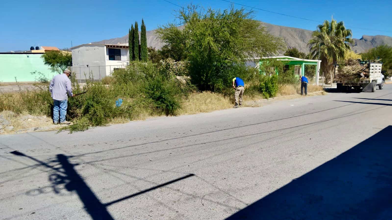 Cuatro Ciénegas avanza en limpieza de espacios públicos con empleo temporal